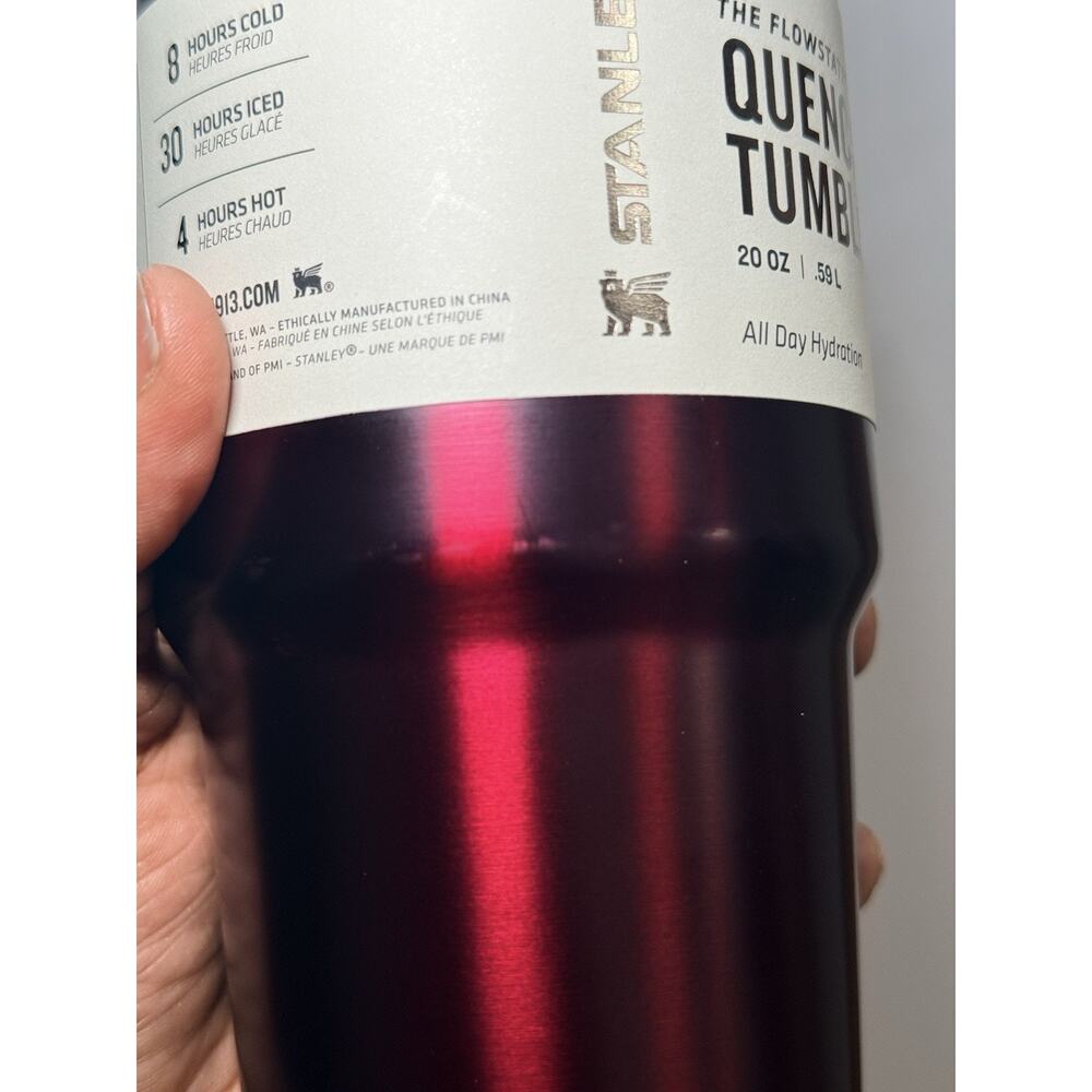 Stanley 2023 Limited Edition ROSEWOOD GLOW 20oz Tumbler BNWT - Picture 8 of 8